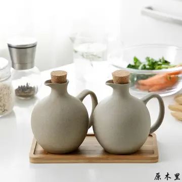 Japanese Ceramic Soy Sauce Pot Seasoning Jar Oil Can Vinegar Bottle  Tableware Home Kitchen Supplies Ceramics Kitchen Gadgets