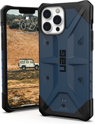 URBAN ARMOR GEAR UAG Designed for iPhone 13 Pro Max Case Blue Mallard Rugged Lightweight Slim Shockproof Pathfinder Protective Cover, [6.7 inch Screen] Pathfinder - Mallard