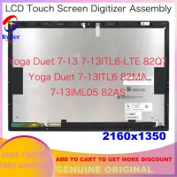 จอแอลซีดีชุดประกอบทดแทนหน้าจอสัมผัสสำหรับ Lenovo Yoga Duet 7-13 7-13ITL6-LTE 82Q7 7-13ITL6 82MA 7-13IML05 5D10S39651 82AS