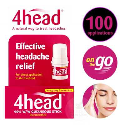 4head Headache & Migrain Relief Stick