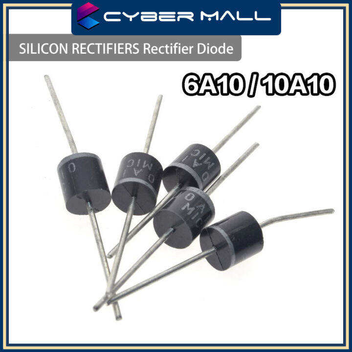 10pcs/set Rectifier Diode 10A10 6A10 AMP SILICON RECTIFIERS Rectifier