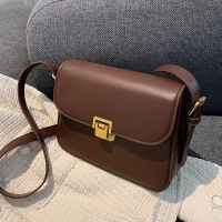 ✢▼ Small bag is popular this year the new tide fashion joker autumn/winter 2022 contracted one shoulder inclined bag package