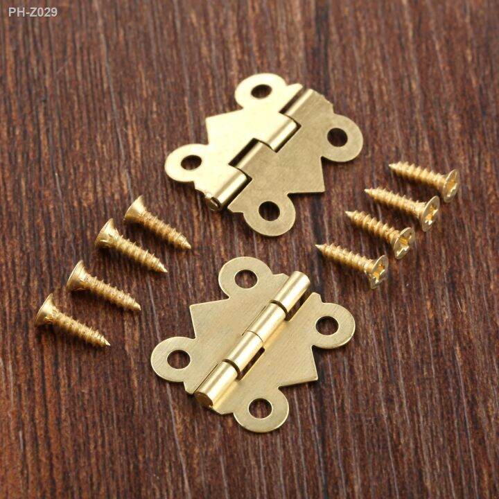 20pcs-lot-butterfly-hinges-mini-gold-4-holes-17x20mm-cabinet-drawer-stainless-steel-retro-butt-jewellery-box-wood-wine-decor