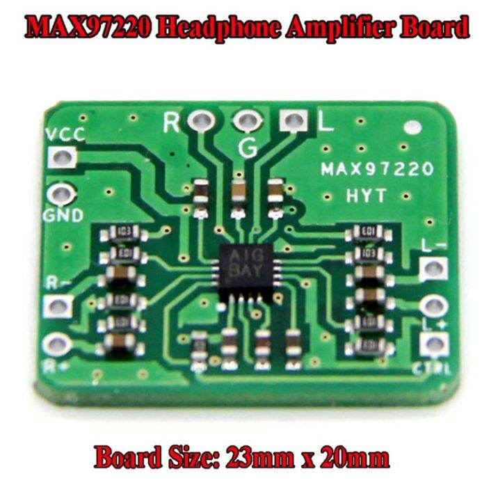MAX97220 Differential To Balanced Headphone Amplifier Board Single ...