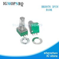 【CW】 5PCS/LOT B10K Audio Amplifier Sealed Potentiometer 15mm Shaft 3pin RK097N 10K