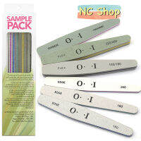 ??Nail SET Sample Pack เซ็ต เซ็ทตะไบ ตะไบเล็บ 6 ชิ้น No logo ได้ทั้งหมด