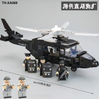 Compatible with military man wang the special police forces assembles toy jeep model