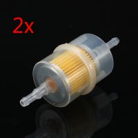 □❁ 2X Universal Car Motorcycle Large Inner Fuel Filters Auto Petrol Fit For 6mm 8mm Pipe Vehicles Motor Machines Parts