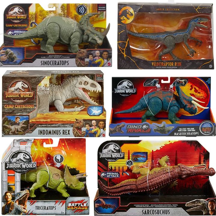 Original Jurassic World Dinosaur Toy Baryonyx Ceratosaurus Triceratops ...