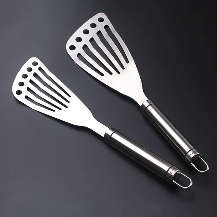 Fish Spatula Stainless Steel Kitchen Aid Fish Spatula Stainless Steel ...