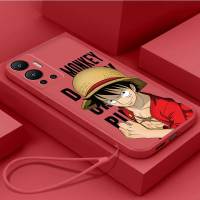 เคส Infinix ซิลิโคนเหลว12เคสนิ่มใส่โทรศัพท์ปลอกเคสกันกระแทกมือถือเรียบหนึ่งชิ้นลูฟี่พร้อมสายคล้อง