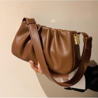 【YD】 design bag womens pouch 2023 new tide fashion retro single shoulder crossbody simple fold