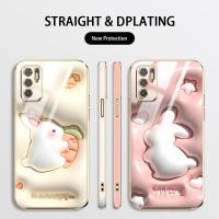 เคสโทรศัพท์สำหรับ Xiaomi POCO M3 Pro 4G 5G Redmi Note 10 Pro 5G Note 10T 5G Xiaomi POCO X3 GT 5G กระต่ายน่ารักการ์ตูน Pacha ลายสุนัขฝาครอบด้านหลังกันกระแทกป้องกันรอยขีดข่วนเคสกันตกส่งเชือกเส้นเล็ก