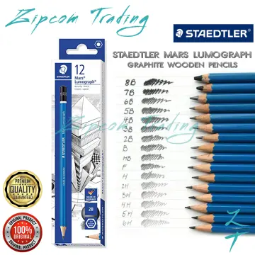 Staedtler Mars Lumograph Pencil Set of 12