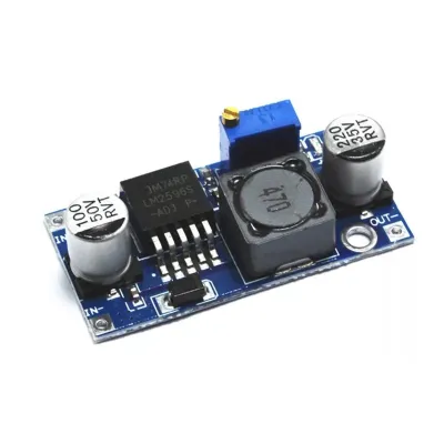 LM2596S-ADJ 3-40V DC-DC adjustable step-down Voltage regulator power supply MODULE BOARD 3A Buck Converter LM2596s LM2596 Electrical Circuitry Parts