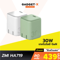 [เหลือ 439บ.ทักแชท] ZMI HA719 หัวชาร์จเร็ว GaN 30W Type C PD QC อแดปเตอร์ Adapter USB Fast Charger สำหรับมือถือ Samsung Huawei Notebook Laptop โน๊ตบุ้ค