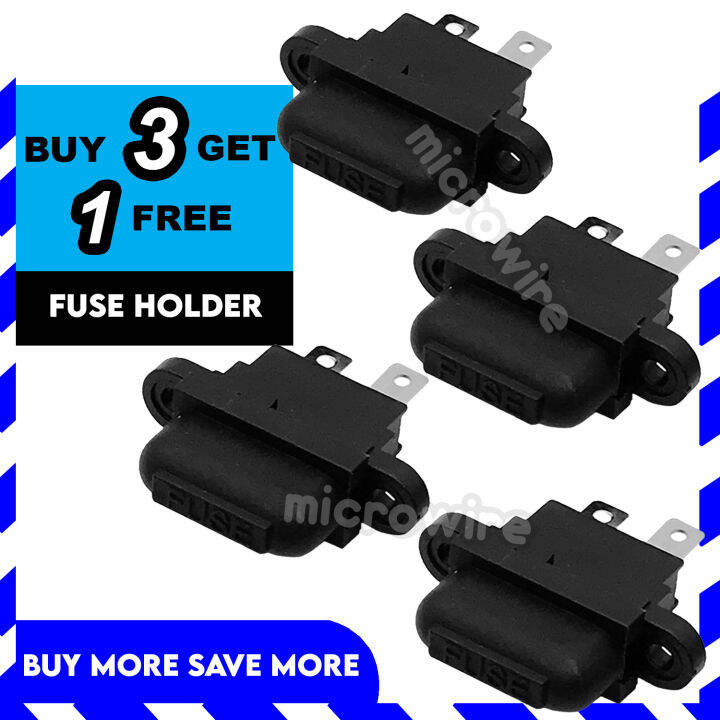 PROMO!!! Panel Mount Blade Fuse Holder Heavy Duty | Lazada PH