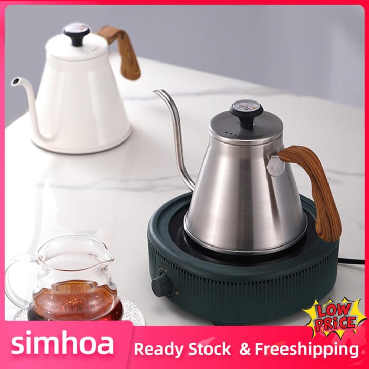 simhoa-กาน้ำชากาต้มน้ำสำนักงานแบบแคบบ้านความจุสูงพวยแคบแคบ