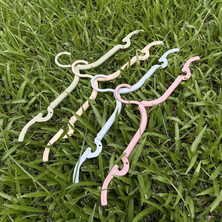 1/6/12PCS Magic Clothes Drying Rack Compact Foldable Cloth Hanger