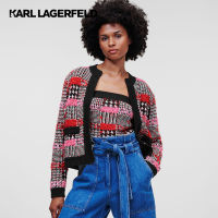 KARL LAGERFELD - BOUCLÉ CARDIGAN 230W2010 คาร์ดิแกน