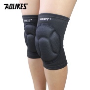 AOLIKES 1 Pair Anti-slip Protective Knee Pads Thick Sponge Collision