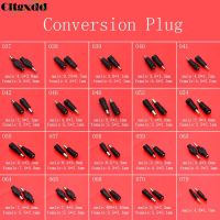 1PCS Common DC Power male to female 6.5x4.4 / 4.0X1.7 / 3.0x1.1 / 5.5x2.5 to 5.5x2.1 plug Converter Laptop Adapter connector