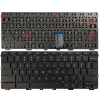 New US Laptop keyboard for Toshiba Chromebook CB30-A3120 CB35-A3120 US layout black