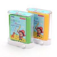 Super-fine High Tensile Cartoon Children ไหมขัดฟัน Stick Automatic Boxed Plastic Toothpick Line 88 Pcs