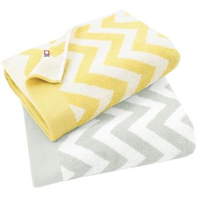 [From Japan]Imabari Towel Certified Bath towel HIORIE (Hiolier) Slow Slow 2 pieces set Assortment 2 colors 01 Made in JapanNew s