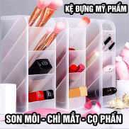 20x5x9cm Kệ 4 Tầng Đựng Bút Mỹ Phẩm Son Cọ Trang Điểm Để Bàn Nhiều Ngăn