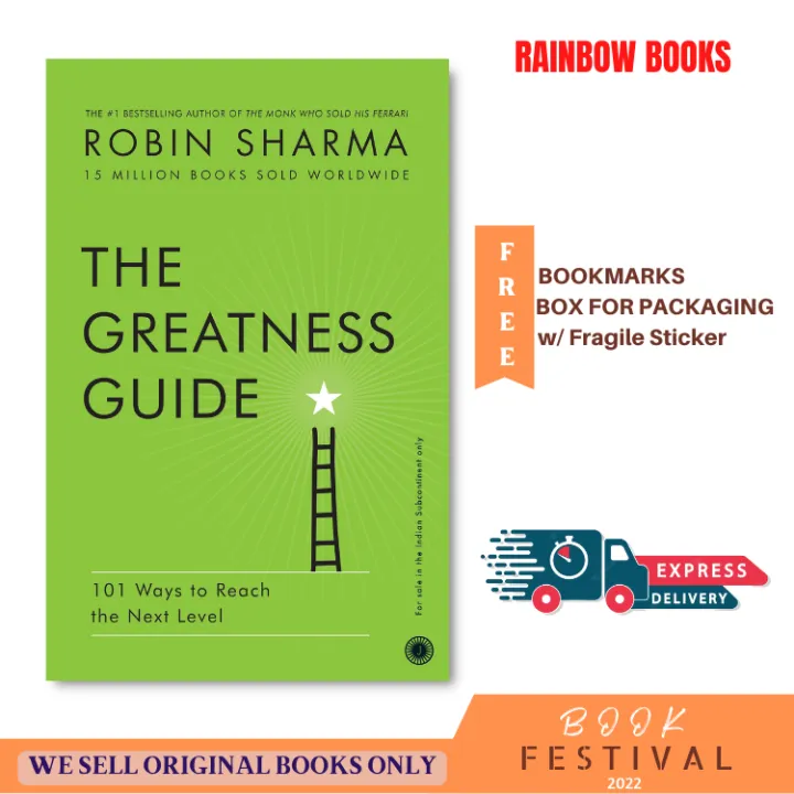 The greatness guide 101 ways to reach the next level by robin sharma