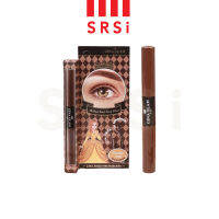 Gina Glam 2 in 1 Thick Fine Mascara #G03 : sivanna จีน่า กัมป์ 2 อิน 1 ธิด ไฟน์ มาสคาร่า x 1 ชิ้น srsi