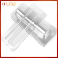 MUBAI 12PCS ที่วางทำเอง ที่ใส่บัตรและเงิน พลาสติกทำจากพลาสติก พร้อมเทปกาวสองหน้า ถุงลิปบาล์ม กันน้ำกันน้ำได้ โปร่งใสโปร่งใส ที่ใส่เงินลิปสติก ลิปบาล์ม