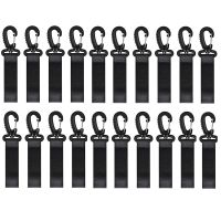 20Pcs Paddle Board Paddle Storage Clip Paddle Keeper Paddle Holder Kayak Boat Fishing Rod Holder Clip