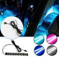 Best Selling Usb Foot Pad Decor Atmosphere Light Neon Tuto Strips Strips Lamps Car Colorful Interior Light Decorative Whole J5E3 Bulbs  LEDs HIDs