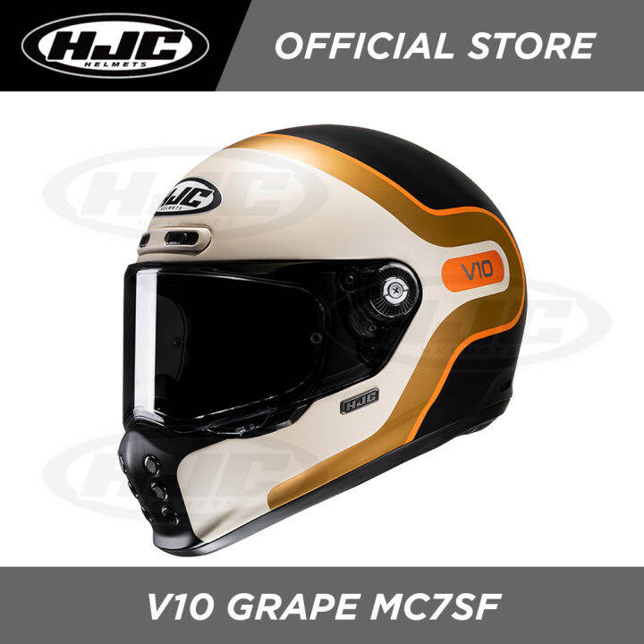HJC, Casque Moto Intégral V10 GRAPE MC1SF, XL
