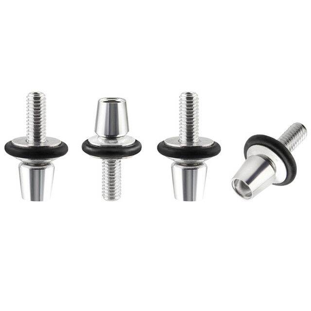 MUQZI 4pcs Bicycle Brake Cable Adjuster Screw Clamp Fine Adjustment