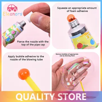 3pcs/set Magic Blow-Up Balloon Glue Bubble Gum Kids Toy Magic Balloon Funny  Outdoor Game Toys for Children