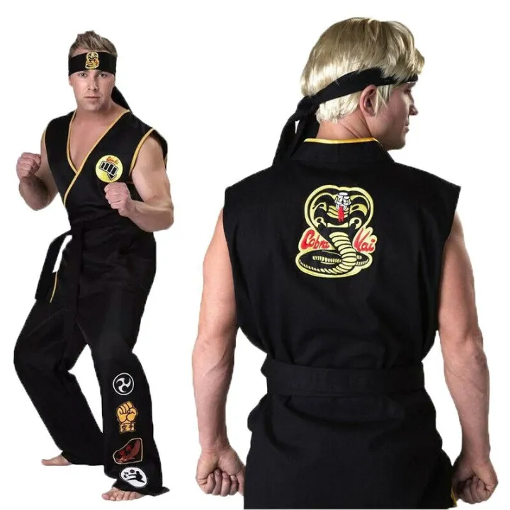 Cobra Kai: the Karate Kid Saga Halloween Cosplay Costumes Taekwondo ...