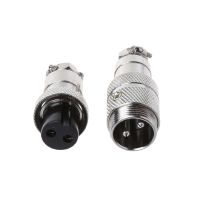 Gx16 Butting Aviation Male Connector ปลั๊กตัวเมีย2/3/4/5/6/7/8 Pin