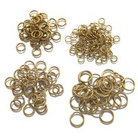 【YF】❅  Raw 4 5 6 7 8 10MM Round Rings   Split Connectors Diy Jewelry Making Findings Supplies Wholesale