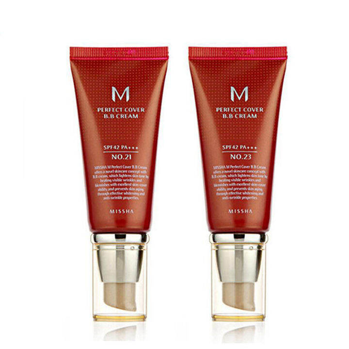 Missha BB Cream #21 Or #23 SPF42 PA+++ Korean Cosmetics Makeup Base CC ...