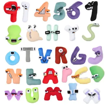 26PCS Alphabet Lore But are Plush Toy Stuffed Animal Plushie Doll Toys Gift  for Kids Children Christmas gifts