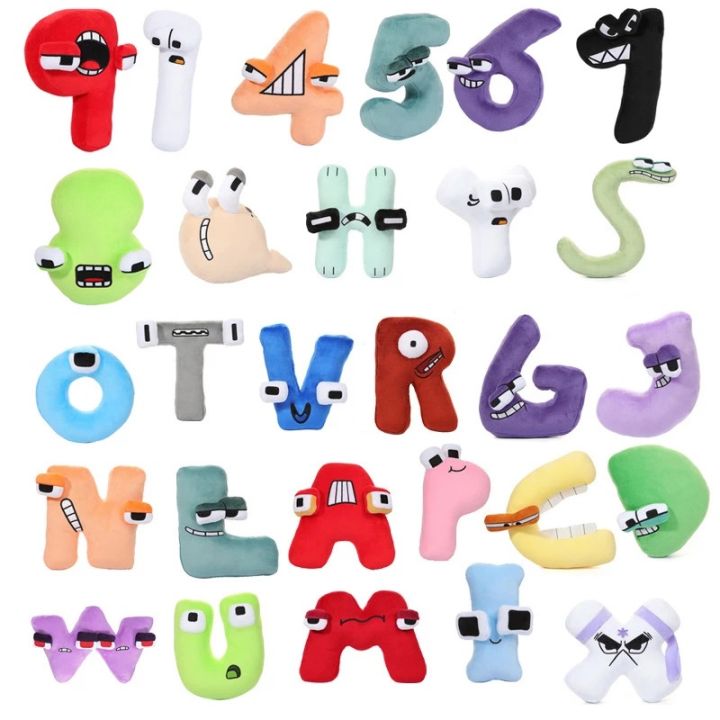Alphabet Lore Plush Toys Plushies from Alphabet Lore, Soft Stuffed