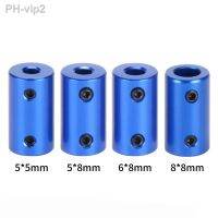 5pc D14L25 Blue Alloy Couple 5mm 8mm Drive Shaft Coupling Pull Coupler Rc Boat Transmission Diy Parts Stepper Motor Accessories