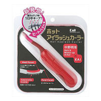 KAI EYELUSH CURLER RED 1 PCS / ที่ปัดขนตาให้โค้งเป็นเส้น สีแดง (ใส่ถ่าน)