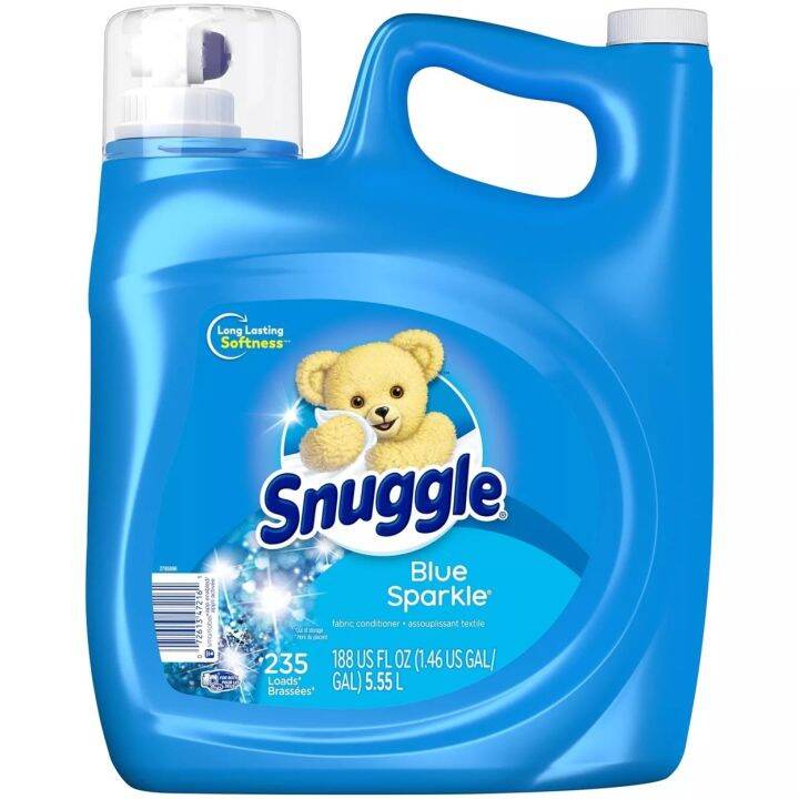 Snuggle Fabric Conditioner Long Lasting Freshness Blue Sparkle 235 ...