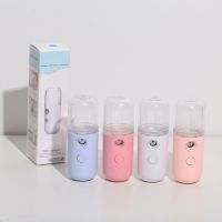 【cw】Car Air Humidifier 30ml Mini Nano Facial Sprayer USB Purifier Aromatpy Essential Oil Diffuser Water Replenishment ！