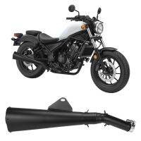 ระบบท่อไอเสียรถจักรยานยนต์แบบเต็มท่อตัวเก็บเสียงท่อไอเสียสำหรับ Honda Rebel CMX500 300 2017 2018 2019 2020