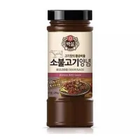 [สินค้าใหม่]ซอสเกาหลีสำหรับหมักเนื้อ cj korean bulgogi for beef sauce 소불고기양념 290g